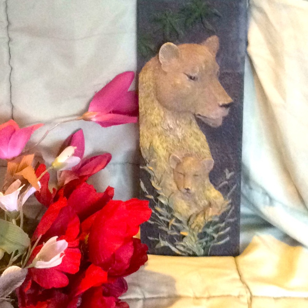 LION & CUB HANGING PLAQUE♥️
